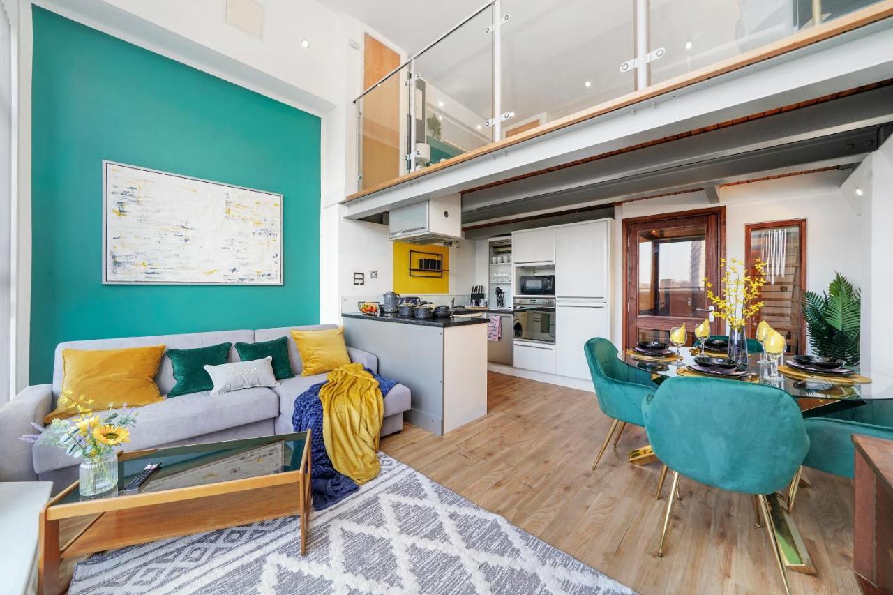 Stunning Duplex Of Central Nottingham - Balcony Экстерьер фото