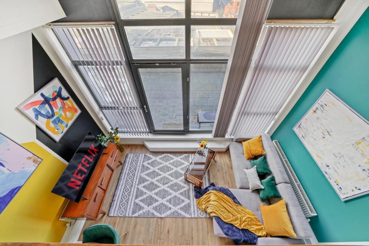 Stunning Duplex Of Central Nottingham - Balcony Экстерьер фото