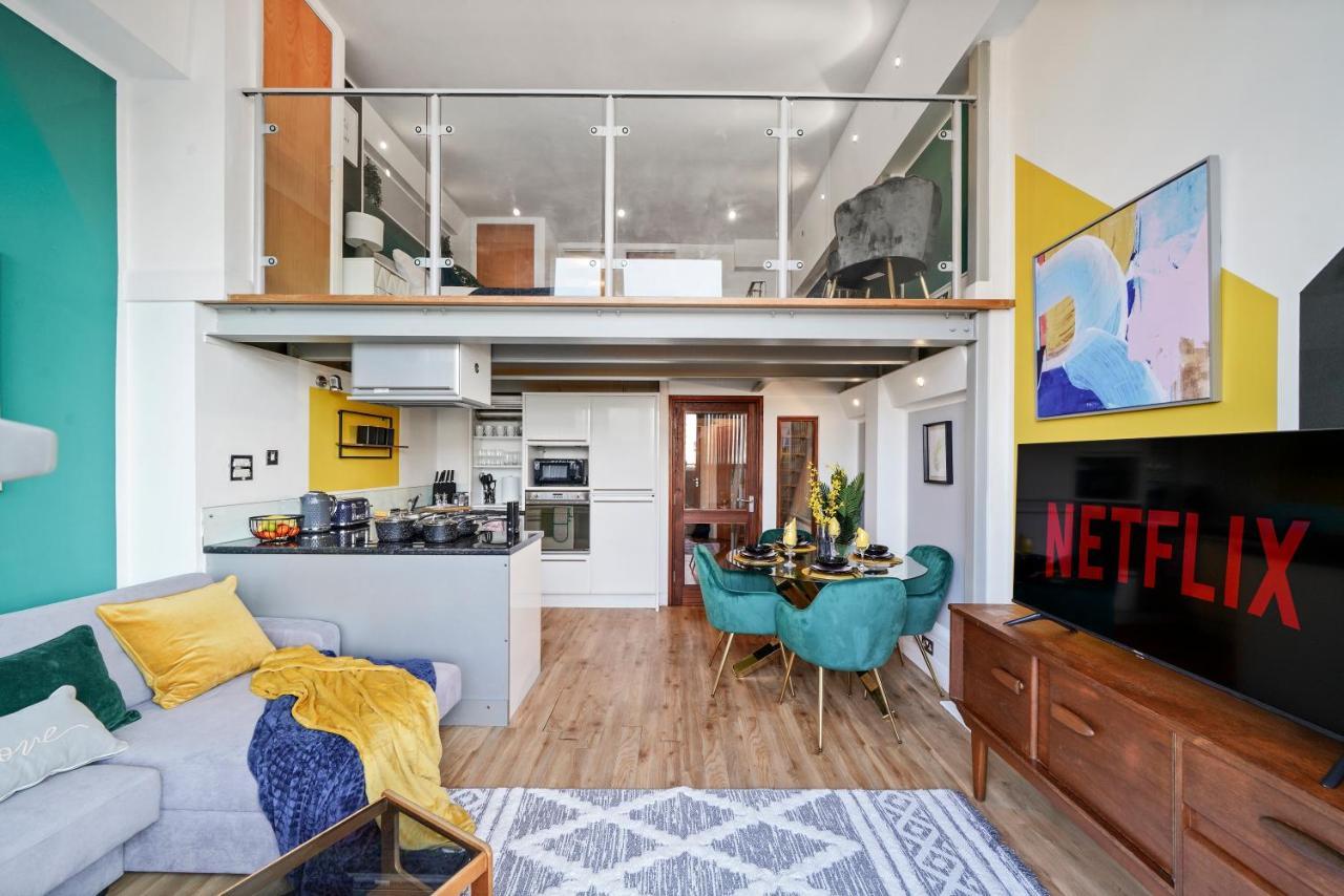 Stunning Duplex Of Central Nottingham - Balcony Экстерьер фото